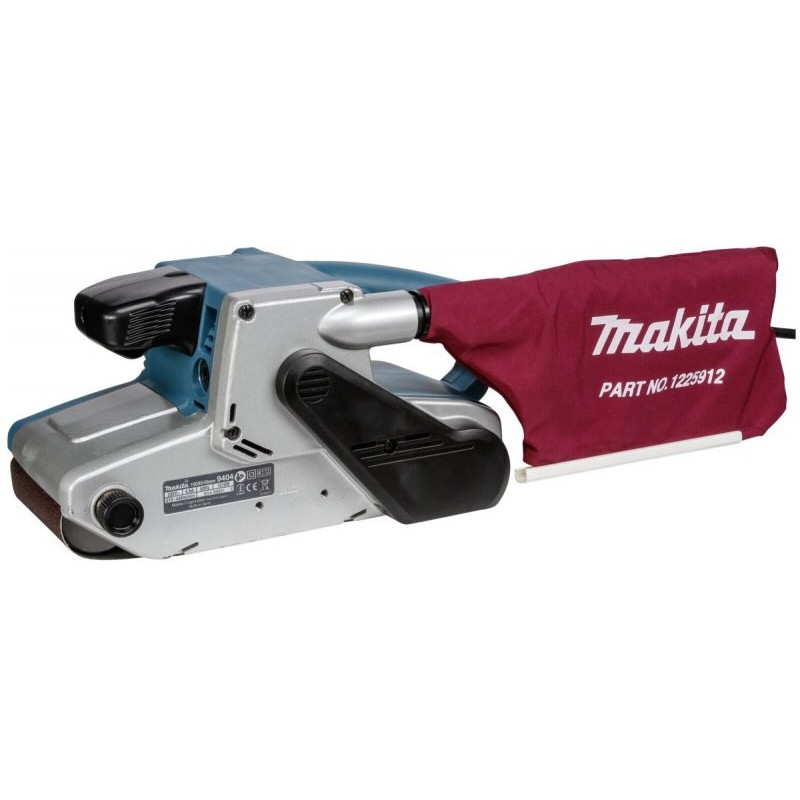 2-Piece Genuine Makita Replacement Plate Set For 9404 Belt Sander - Carbon Plate & Cork Rubber Plate 8 thumbnail image