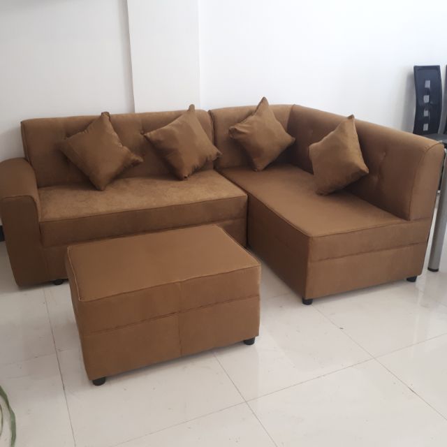 URATEX L-SHAPE SOFA SET STANDARD SIZE | Shopee Philippines