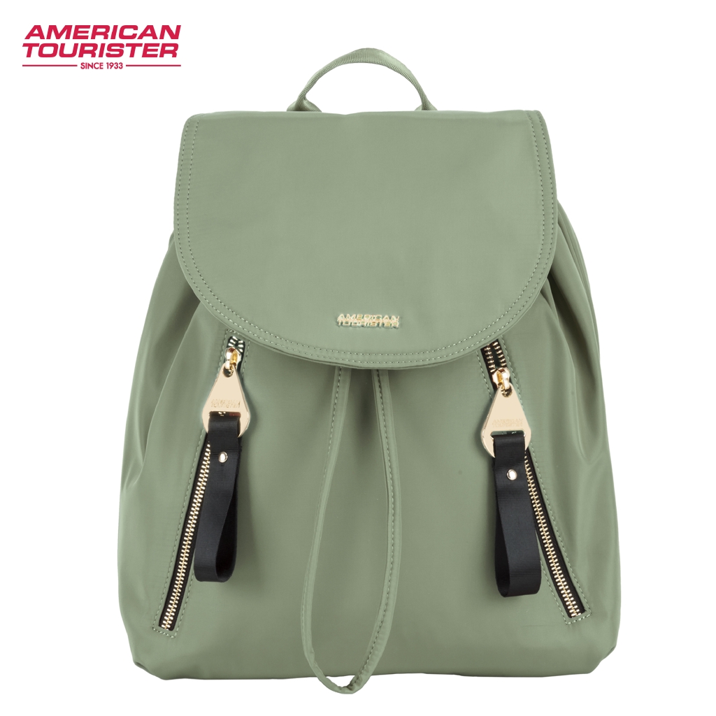 american tourister green bag