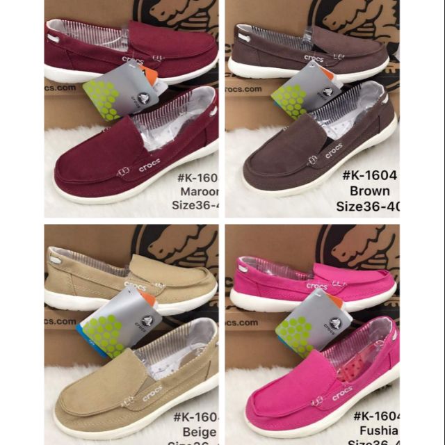croc loafers womens