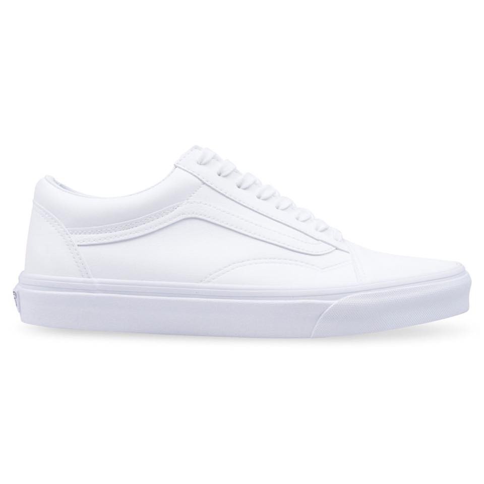 all white vans