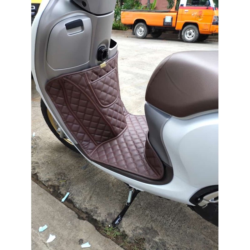 Honda Scoopy Premium Leather Carpet 13 21 Shopee Philippines