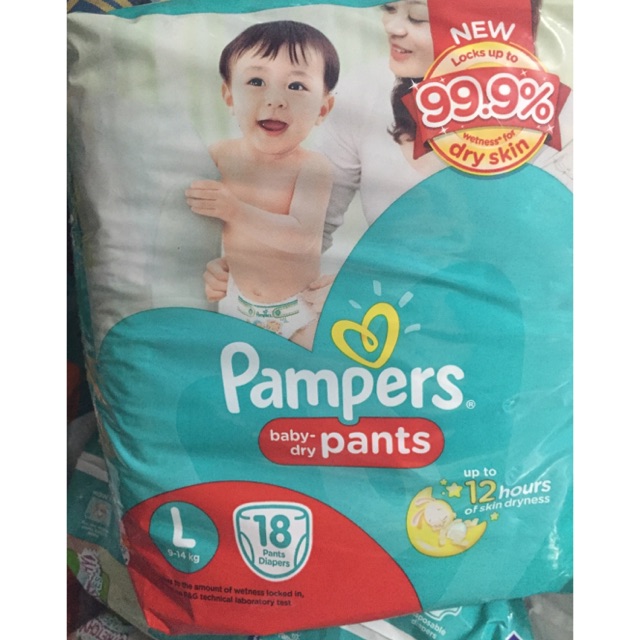 pampers pants large lowest price