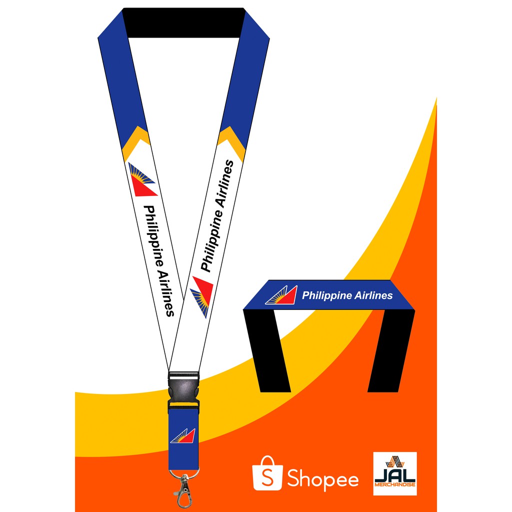 Philippine Airlines design ID lace / ID sling / ID Lanyard | Shopee ...