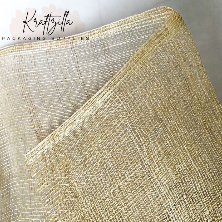 Abaca Sinamay Fiber Sheet for gift wrapping or bouquet Shopee Philippines