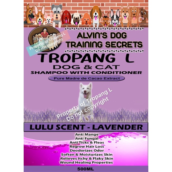 Dog & Cat Shampoo (Madre De Cacao Extract) - Lavender #3