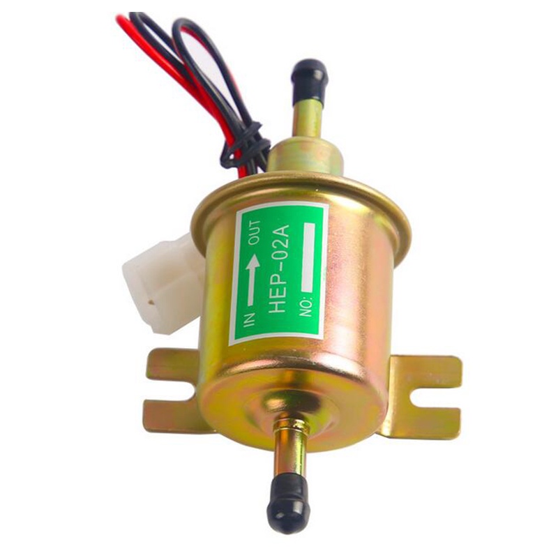 AccessoriesHEP02A New Gas Diesel Fuel Pump Inline Low Pressure Electric Fuel Pump 12V for Car