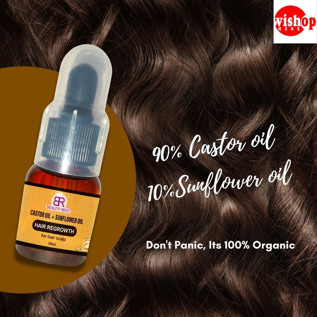 Castor Oil plus Sunflower Oil (30ml) Shopee Philippines