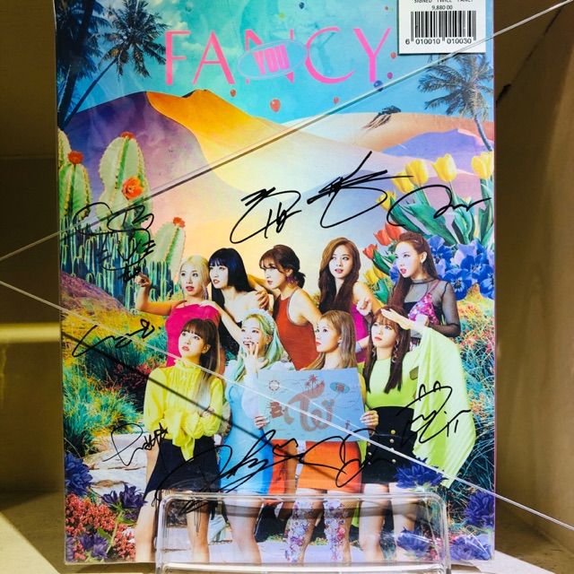 Signed Twice Fancy You Album Ver B Signed By All Members Shopee Philippines