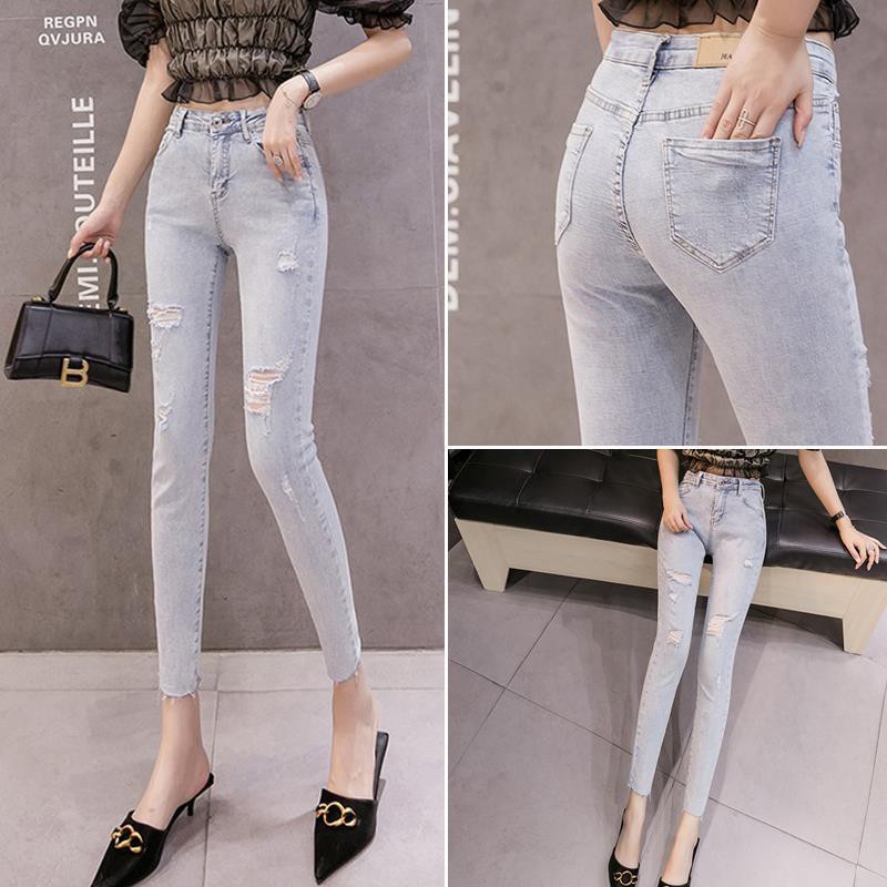 womens jeans with holes