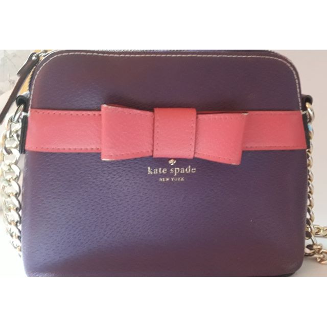 Kate Spade bow chain leather bag | Shopee Philippines