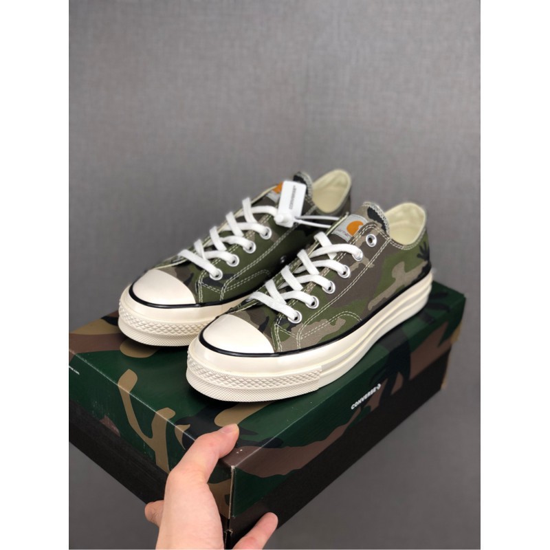 camo chucks low top