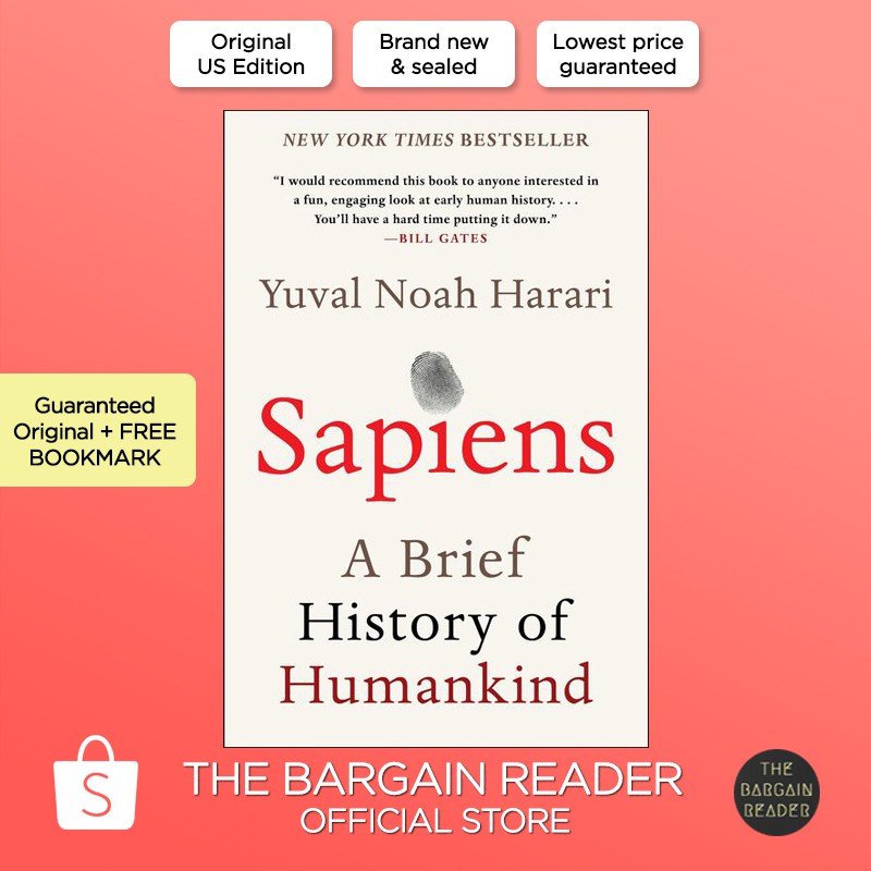 Sapiens: A Brief History Of Humankind (100% Original US Edition) By ...