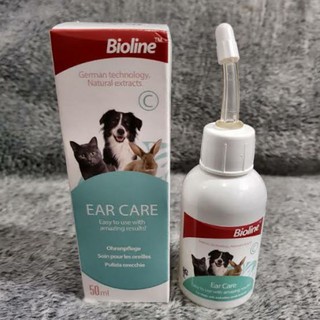 Bioline Ear Care for Dogs & Cats (50ml)
