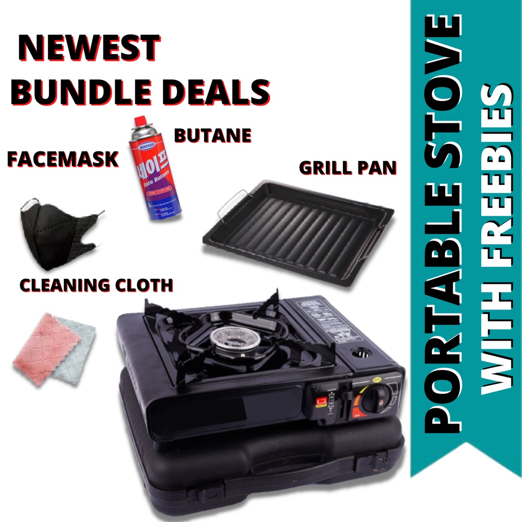 NEW Portable Cassette Cookers Stove Butane Gas Burner Indoor/Outdoor