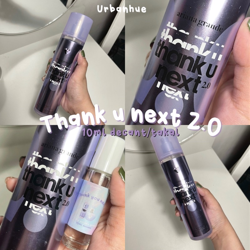 Thank U Next 2.0 By Ariana Grande Bodymist Decant 