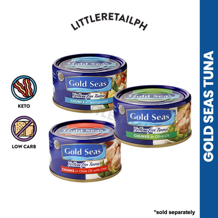 Gold Seas Yellowfin Tuna Keto/Low Carb Diet 185g 7L) Shopee Philippines