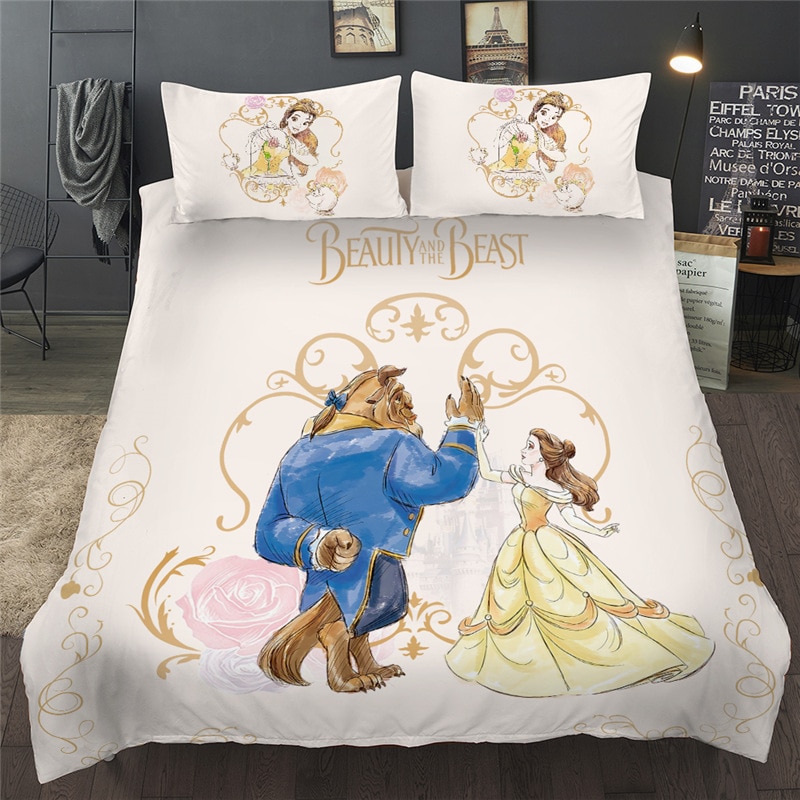 Bed Linen Twin Full Duvet Cover, Queen Size Disney Bedspread