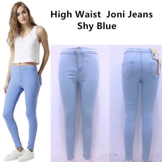 sky blue jeans for girl