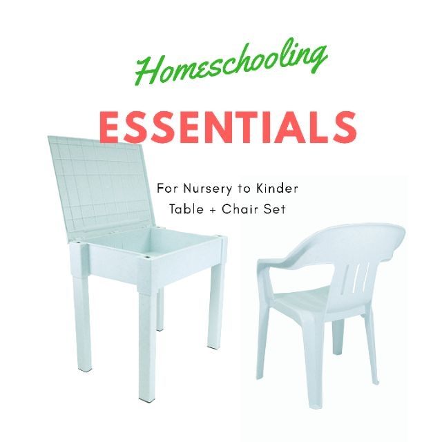 kids outdoor table and chair set