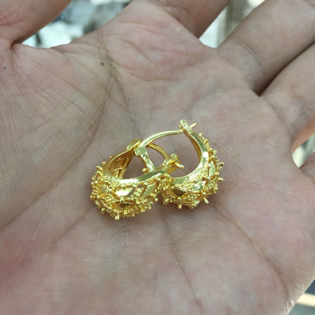 Bangkok earrings high quality no fade | Shopee Philippines