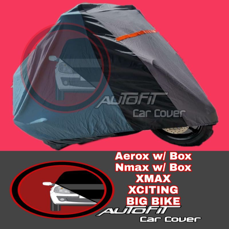 Motor Cover Nmax Aerox Xmax Xciting Bigbike Water Repellant Shopee
