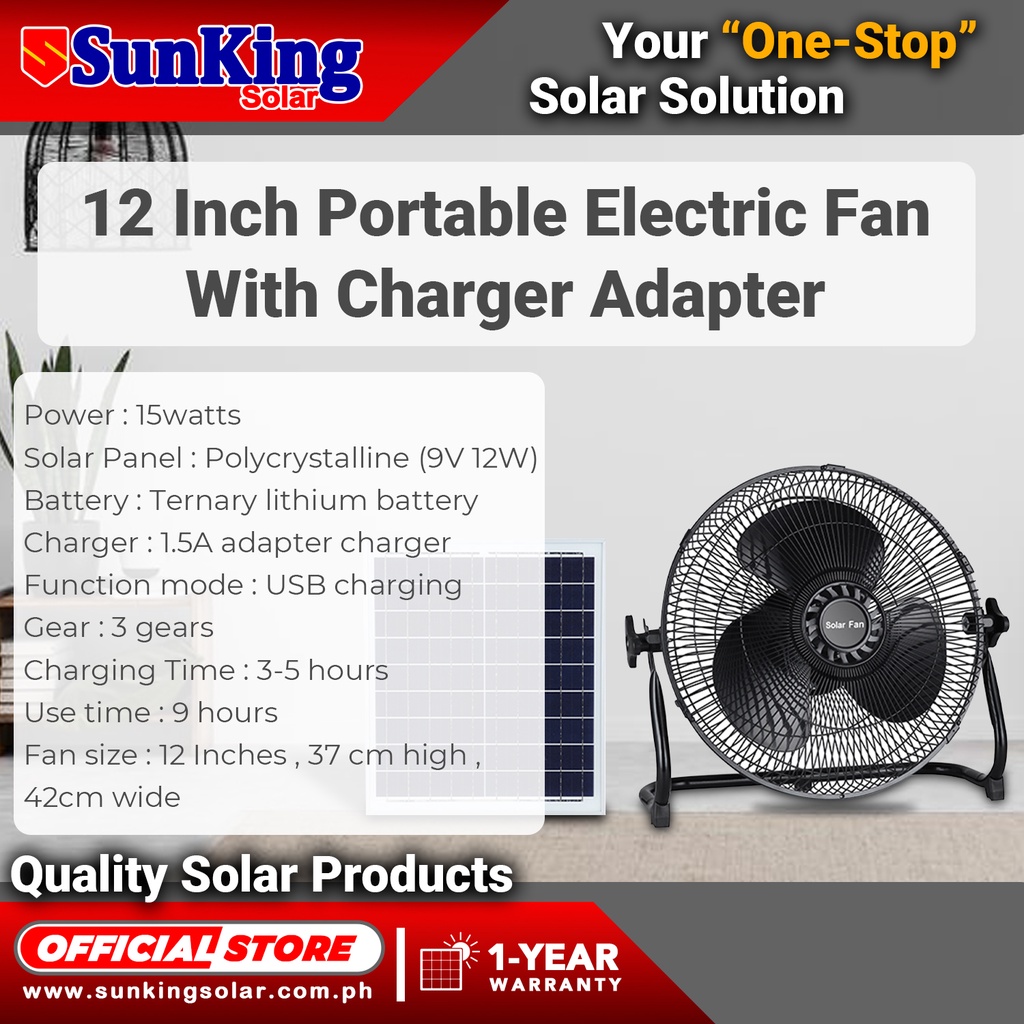 solar fan sunking