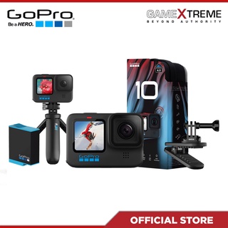 GoPro HERO10 Waterproof Action Camera w/ Front LCD & Touch Rear Screen 5.3K60 Ultra HD Special bndle