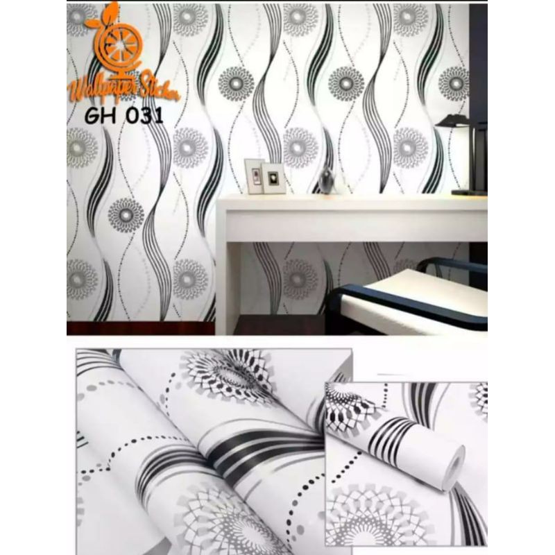 Wallpaper Wall Size 1 Roll 45 cm X 9 Meters More | Shopee Philippines