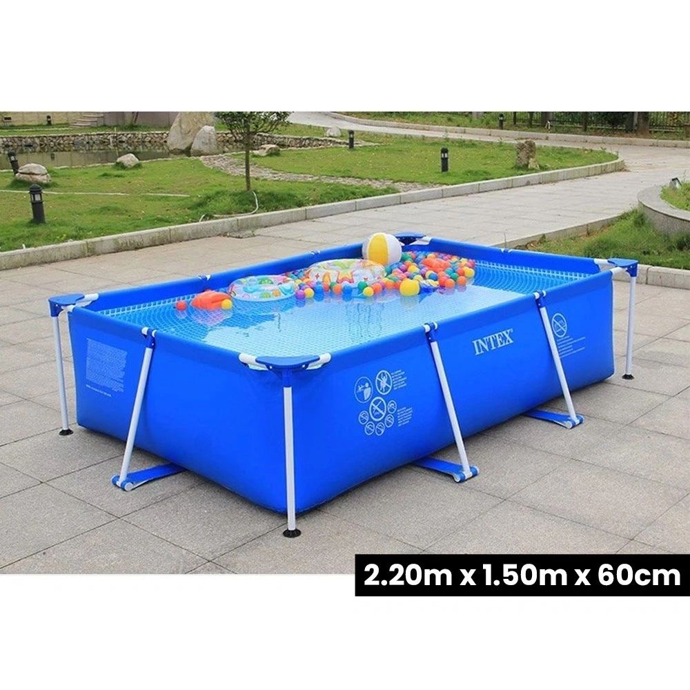 GMKS HIGH QUALITY Outdoor Rectangular Pool / Rectangular Metal Frame