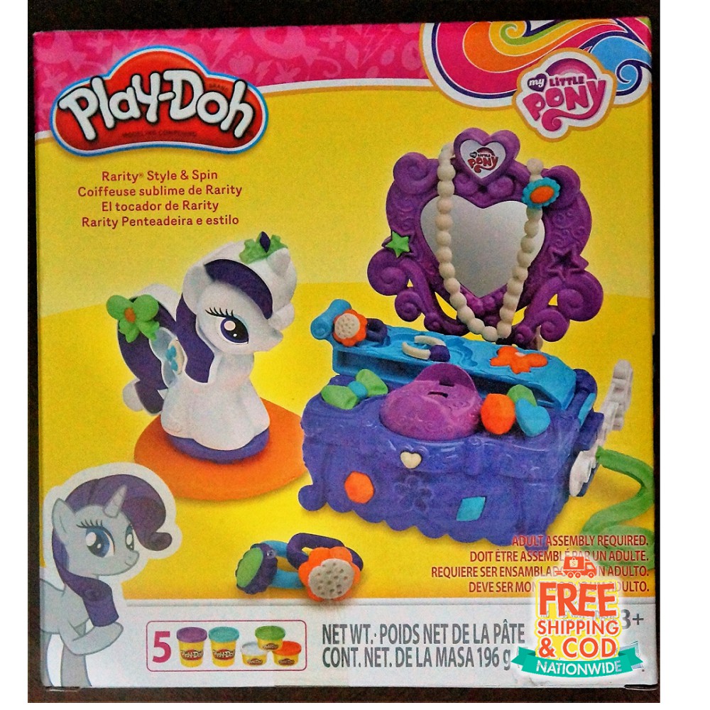 play doh rarity style and spin