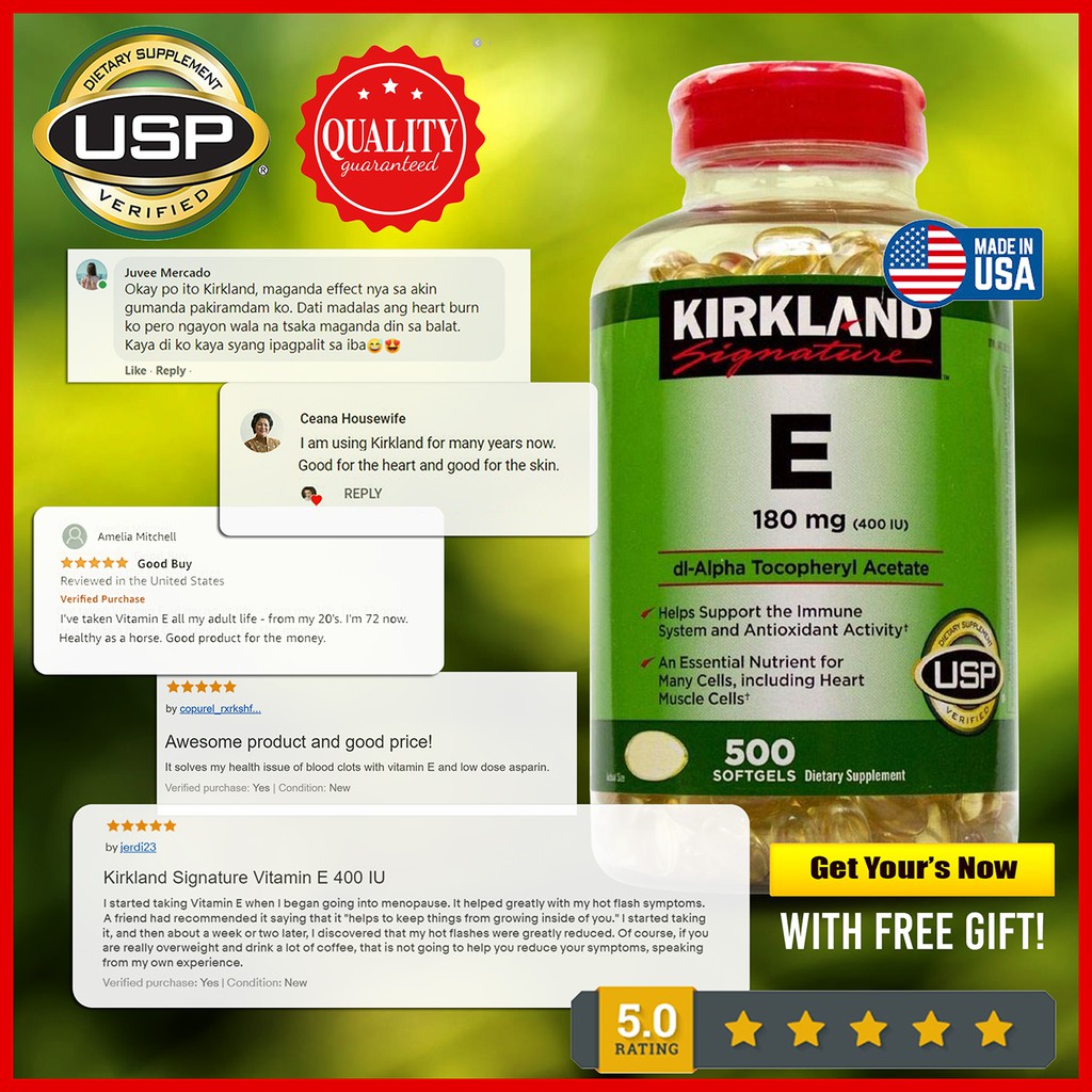 Kirkland Vitamin Prices And Online Deals Health Personal Care May 21 Shopee Philippines