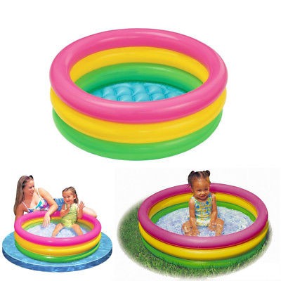 3 ring inflatable pool