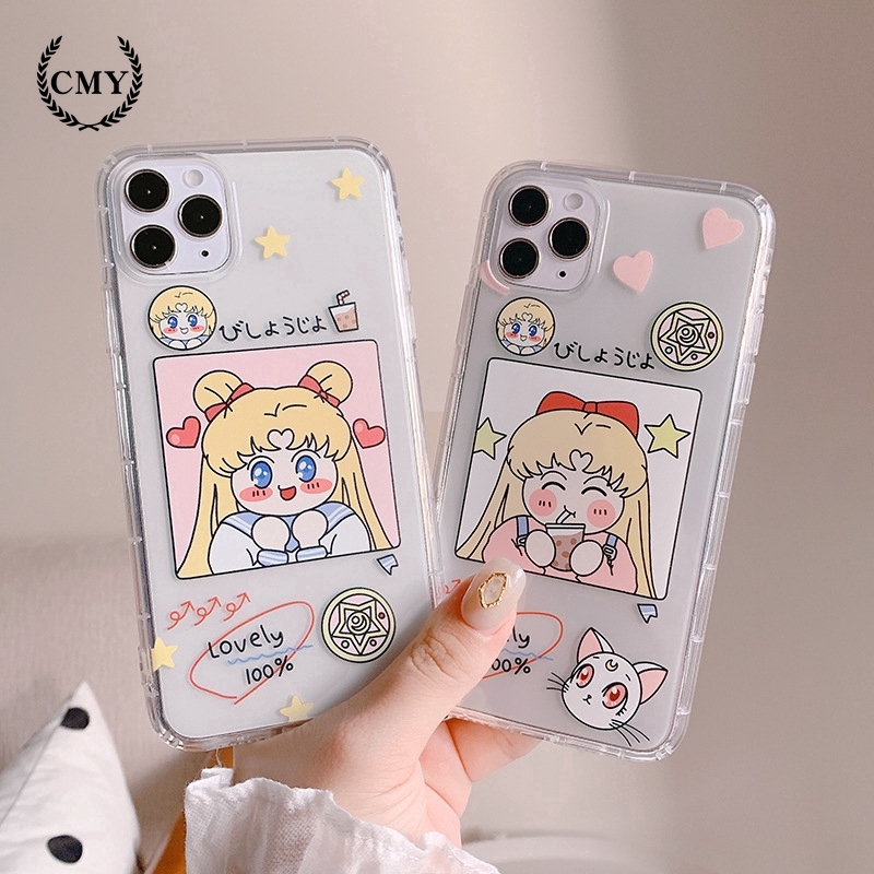 Iphone Case Iphone Silicone Case Iphone 11 Case Iphone 11 Pro Max Case Iphone 8 Plus Case Iphone 7 Plus Case Tpu Silicone Mobile Phone Case Pearl Milk Tea Beautiful Girl Case