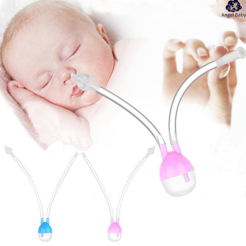 Baby Nasal Aspirator Nasal Vacuum Mucus Suction Aspirator Infant Nose Cleaner Snot Pump