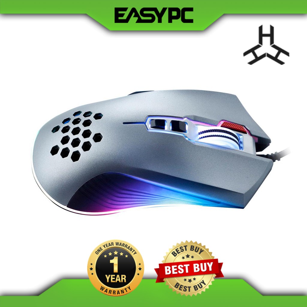 Rakk Dasig Illuminated RGB Gaming Mouse, Shopee Philippines