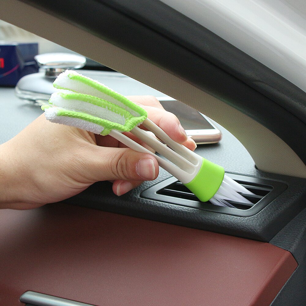 Car Air Conditioner Vent Slit Cleaner Brush Instrumentation Dusting