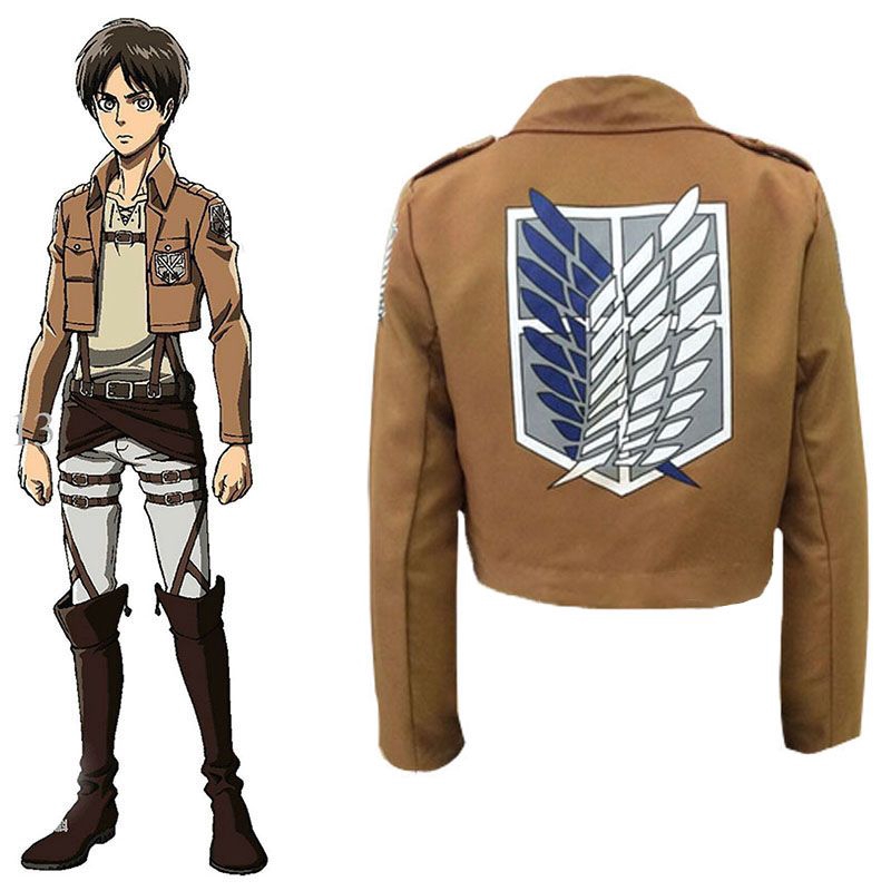 Attack on Titan Shingeki no Kyojin Scouting Legion Cosplay Coat Jacket