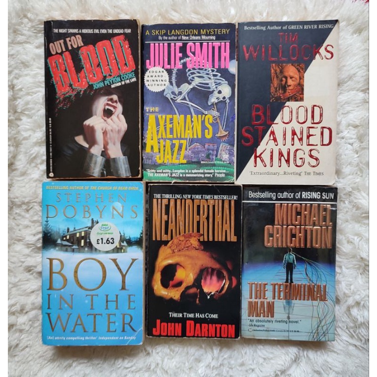 Various Authors - 1990s-2000s Horror, Thriller, Crime, Mystery, Fantasy 