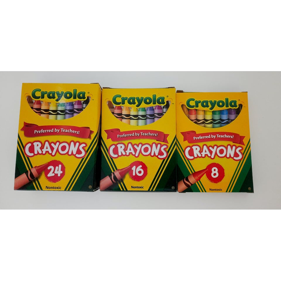 Crayola Crayons (8 So Big, 16, 24 colors) Shopee Philippines