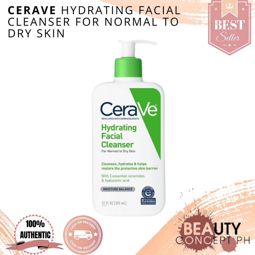 before and after cerave hydrating cleanser