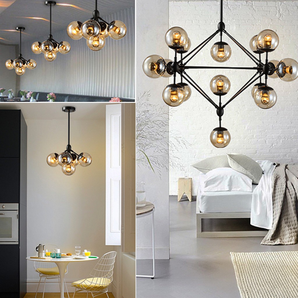 Best Large Chandelier Ceiling Lighting Glass Pendant Light Modern