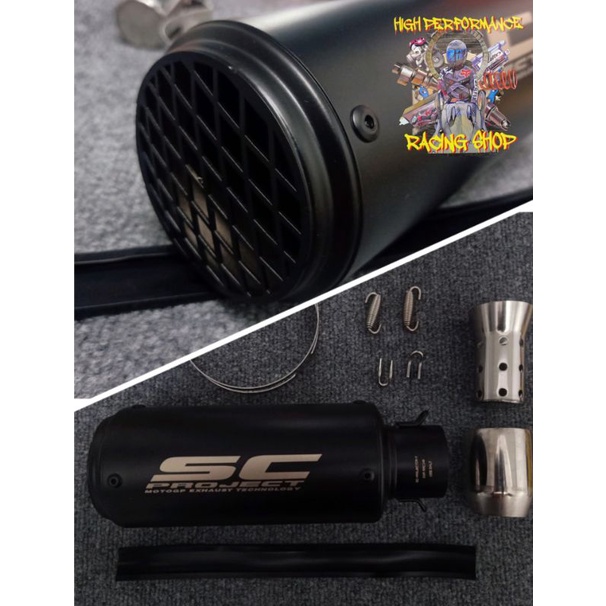 SC PROJECT BLACK | SCREEN TIP | FREE SILENCER / DB KILLER | 51MM OPEN ...