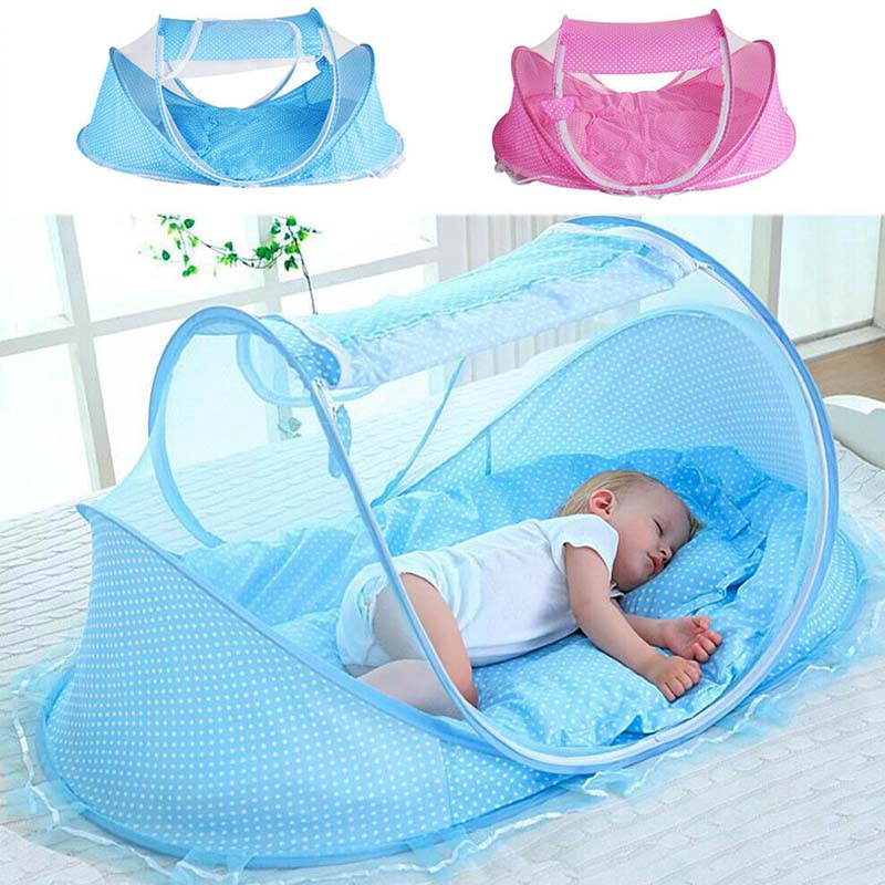 baby travel cot with mosquito net