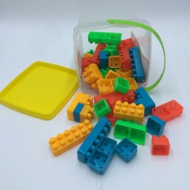 small plastic blocks