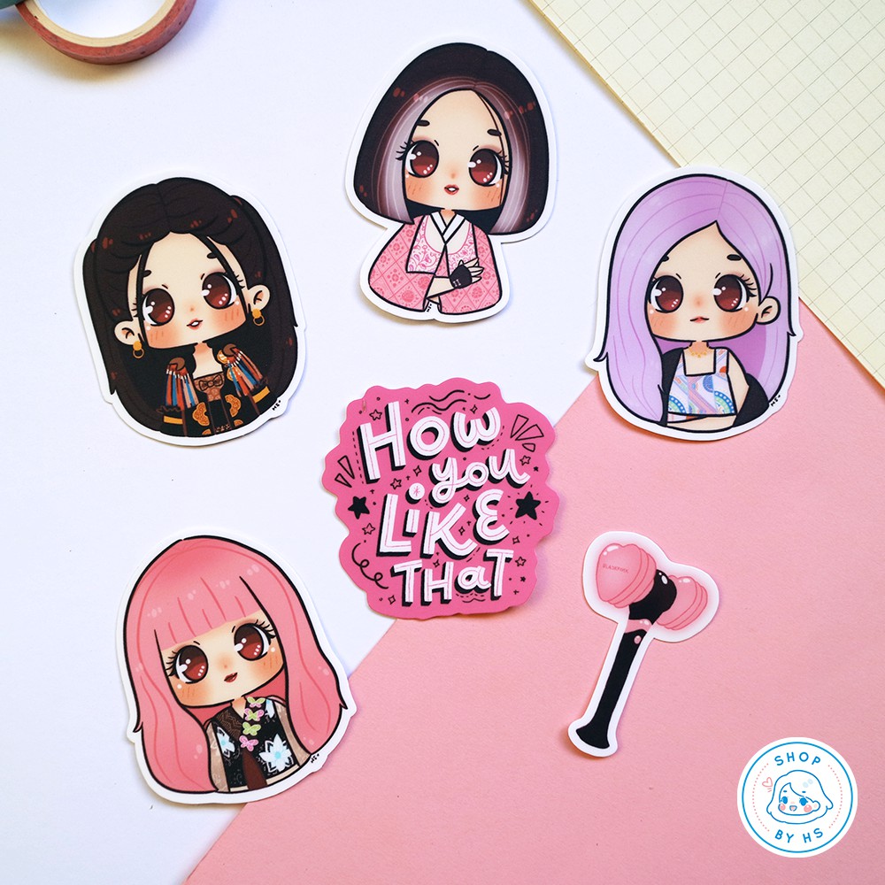 Blackpink How You Like That Sticker Set | Shopee Philippines