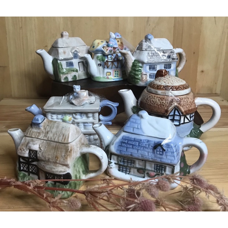 Small cottage house teapots Shopee Philippines