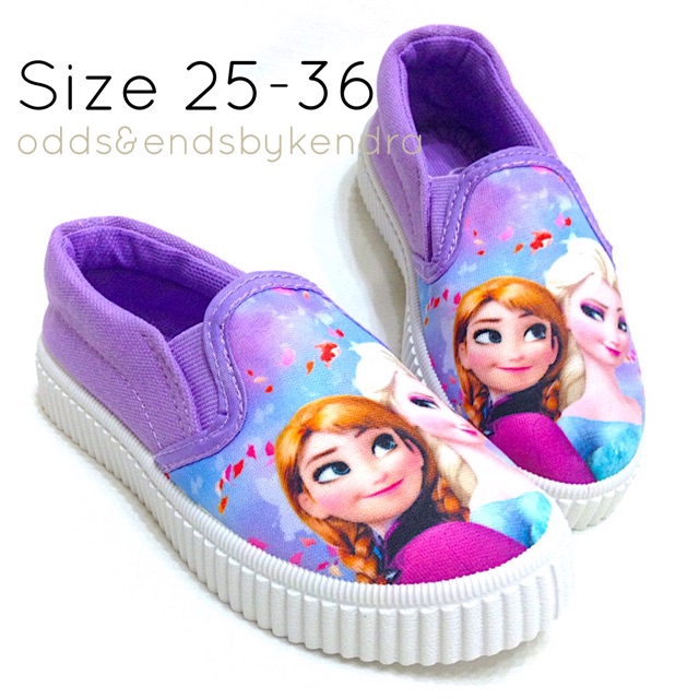 frozen slip on shoes