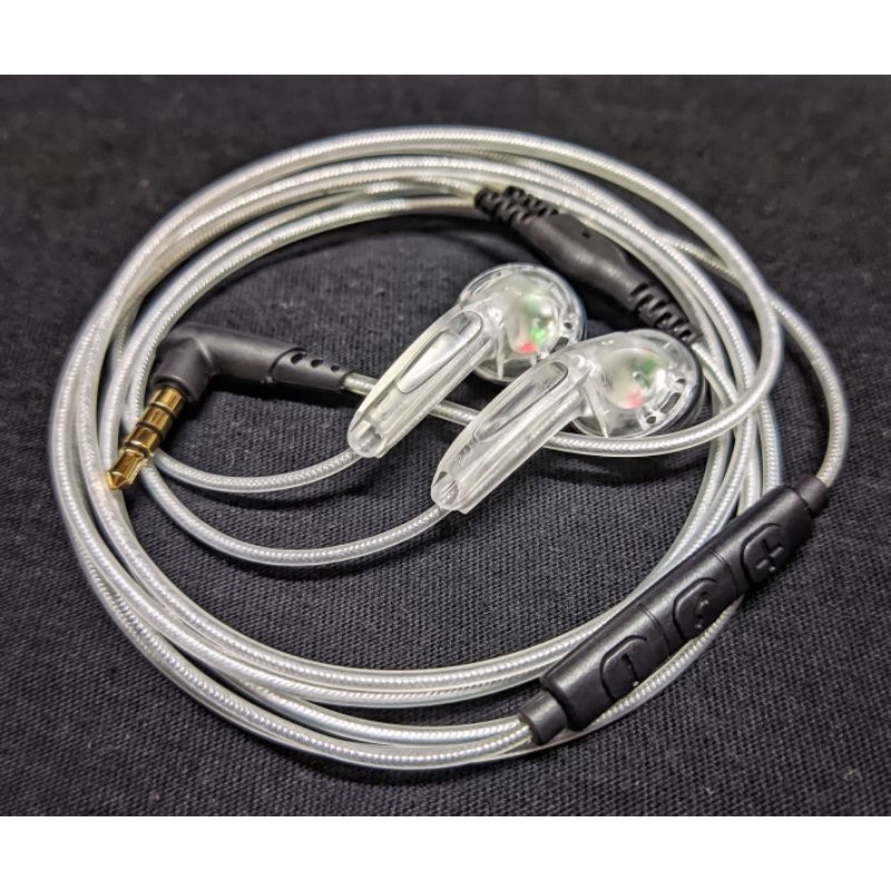 DIY MX500 EARPHONES by blackmeiji 32 ohms with microphone (engraved