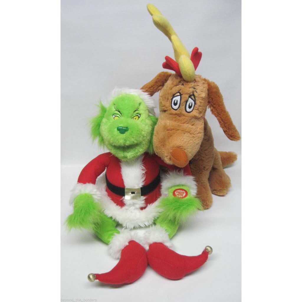 singing grinch plush